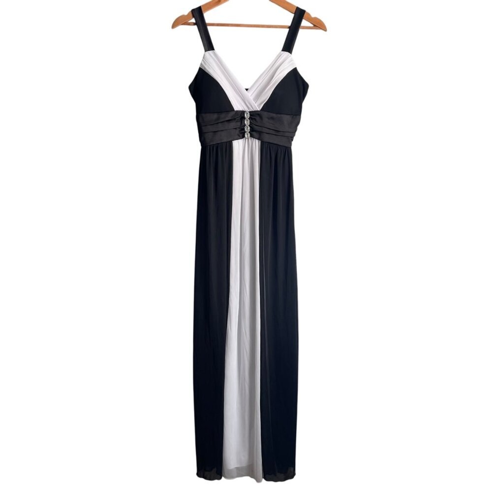 Vintage Y2K Taboo Women Evening Gown Size M Maxi Dress Formal Prom Made In USA